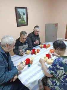 Пасха в доме престарелых